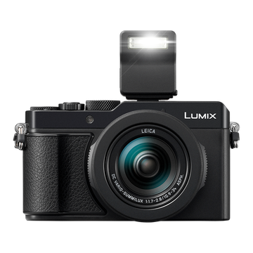 松下（Panasonic）LX100M2 1.33英寸大底数码相机 颜色黑卡片机 徕卡镜头 4K视频 触摸屏 WIFI