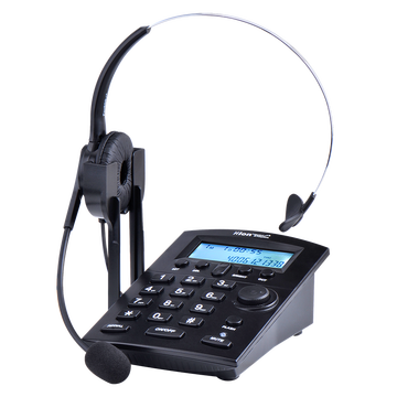 北恩（HION）DT60 耳机电话机套装 呼叫X客服耳麦电话固定电话座机（不带录音）