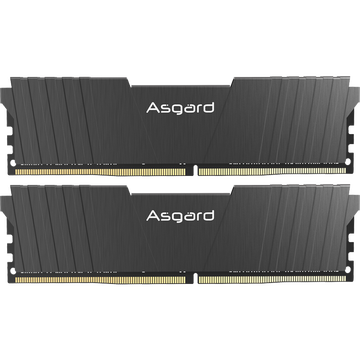 阿斯加特（Asgard）16GB(8Gx2)套装 3000频率 DDR4 台式机内存条 洛极51℃灰-游戏超频利器/T2