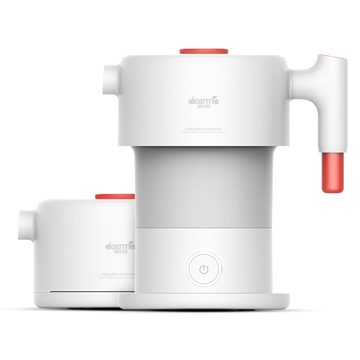 德尔玛 (Deerma) 电水壶折叠水壶便携旅行电热水壶 煮茶壶防烧干烧水壶DEM-DH202