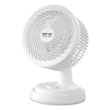 先科（SAST）家用电风扇/台扇/台式迷你小风扇/涡轮对流风扇/循环摇头换气风扇/ FX-8001