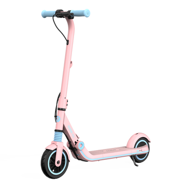 Ninebot九号儿童电动滑板车E8粉色款 6-12岁学生青少年可折叠两轮车踏板车助力车平衡车电动车玩具