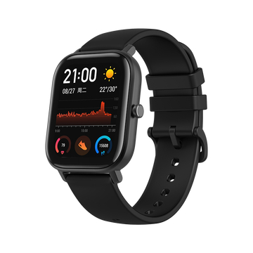 Amazfit GTS智能手表智能运动手表 14天续航 GPS 50米防水 NFC黑 华米科技出品手表