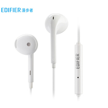漫步者（EDIFIER）H180Plus 半入耳式有线手机 手机耳机 通用苹果华为小米手机