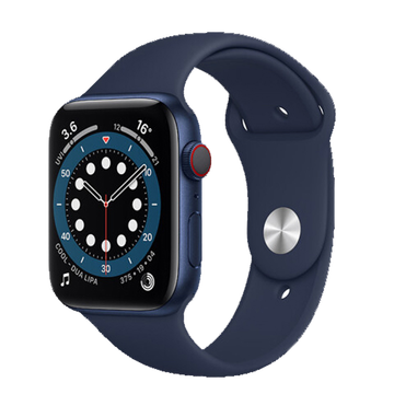 中陌【2片装】苹果Apple Watch SE/Series6代贴膜 苹果手表3D热弯全屏覆盖iWatch6保护膜 44mm