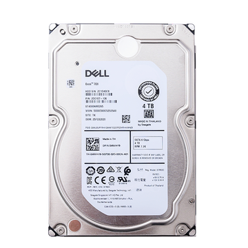 戴尔（DELL）服务器主机硬盘4TB 7.2K SATA3.5英寸6Gbps
