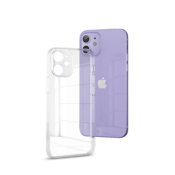 觅铂(Milpro) 【镜头全包】苹果12 mini手机壳iPhone 12 mini保护套超薄防摔硅胶软边简约软壳5.4英寸 透明