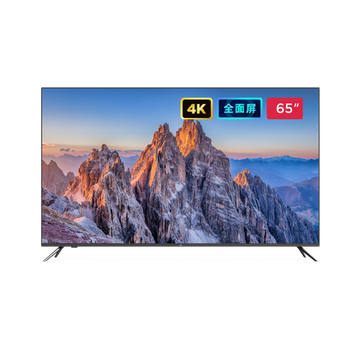 小米电视 E65X 65英寸 全面屏  4K HDR超高清  蓝牙语音遥控 2.4G/5G 内置小爱同学智能网络教育电视L65M5-EA