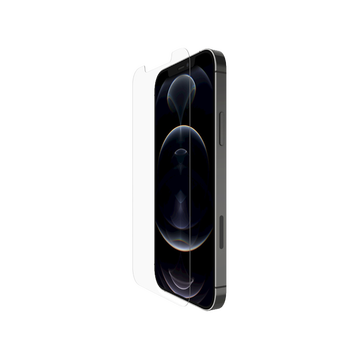 贝尔金(BELKIN)苹果手机钢化玻璃膜iPhone12Pro/12 防摔防指纹手机游戏屏幕贴膜 LAS加强硬度OVA037zz
