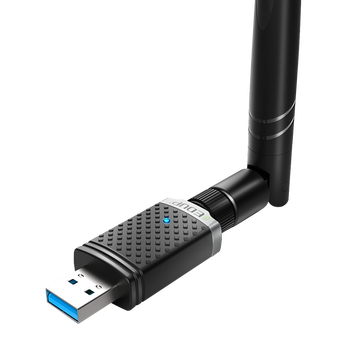 翼联( EDUP)幻影系列 无线网卡 1300M双频USB3.0千兆网卡 台式机笔记本通用wifi接收器发射器 外置穿墙天线