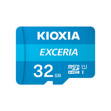 铠侠（Kioxia）32GB TF(microSD)存储卡 EXCERIA 极瞬速系列 U1 读速100M/S 支持高清拍摄