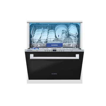 西门子(SIEMENS) 12套大容量 嵌入式除洗碗机家用 双重烘干 高温洗涤 SJ634X00JC（含黑色门板）