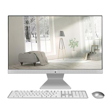 华硕(ASUS)猎鹰V4 23.8英寸一体机台式电脑(酷睿i7 16G内存 256GSSD+1T MX130 2G 高清 上门售后)白