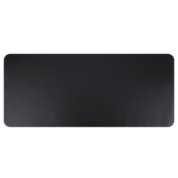 镭拓（Rantopad）S12 鼠标垫超大号 笔记本电脑键盘垫 防水皮革桌垫 办公桌书桌写字台桌面垫 黑色