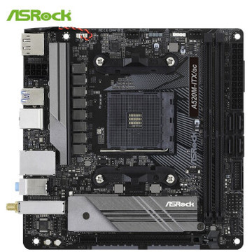 华擎（ASRock） A520M-ITX/ac（AMD A520/Socket AM4）