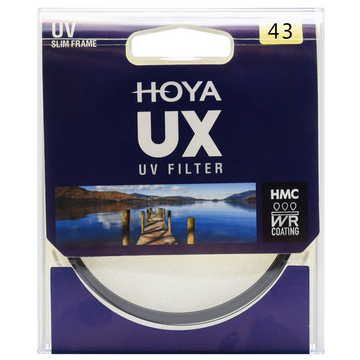 保谷（HOYA）uv镜 滤镜 43mm UX UV 多层镀膜超薄滤色镜