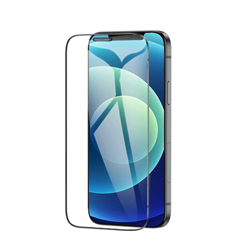 邦克仕(Benks)【贴坏包赔】苹果12ProMax钢化膜 iPhone12ProMax全屏覆盖手机膜 高清防尘保护膜【两片装】