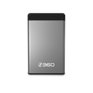 360 500GB USB3.0移动硬盘Y系列2.5英寸 商务灰 商务时尚 文件数据备份存储 高速便携 稳定耐用