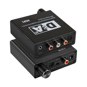 SKW Hi-Fi 多功能音频转换器 数字SPDIF同轴光纤转莲花3.5耳机 电视接功放音响 D-Audio（配线）