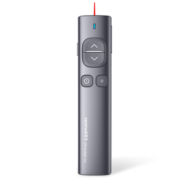 诺为N96 Spotlight 双激光翻页笔液晶屏led放大凸显无线演示器 数字激光 飞鼠PPT充电投影带32G U盘 红光