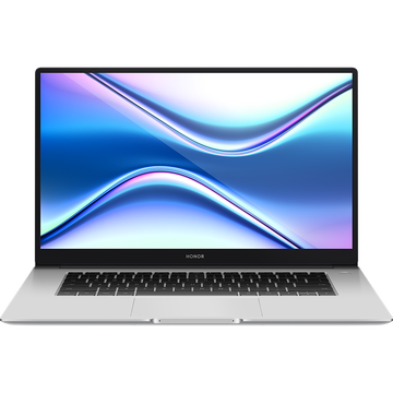 荣耀笔记本 MagicBook X 15 2021 15.6英寸全面屏轻薄笔记本电脑 （i5 10210U 8GB 512GB多屏协同）冰河银