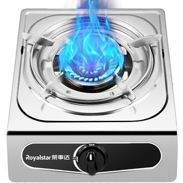 荣事达（Royalstar）煤气灶家用台式单灶天然气液化气双灶 猛火炉具 单灶/3.8KW熄火保护【液化气】
