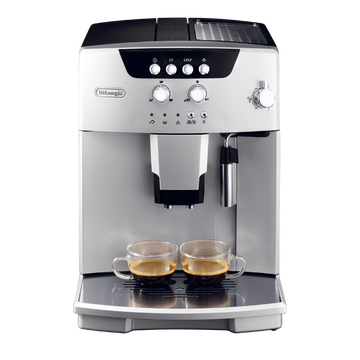 Delonghi德龙 进口全自动咖啡机 家用意式泵压 自定义杯量 一键咖啡 ESAM04.110.S 04.110套装
