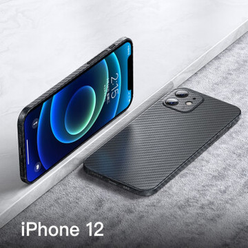 卫 苹果12promax手机壳iPhone12/12pro凯夫拉保护套ip11全包碳纤维超薄防摔 【苹果12】超薄裸机手感丨镜头全包