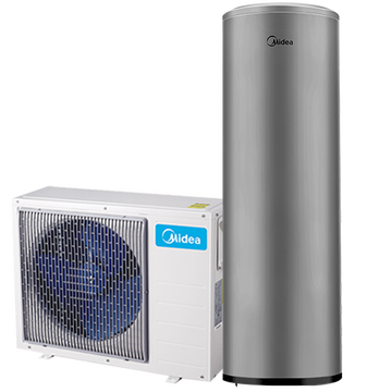 美的( Midea)空气能热水器智能家电E+蓝钻内胆分体式智能家电家用热水器 KF71/200L-MH(E3)