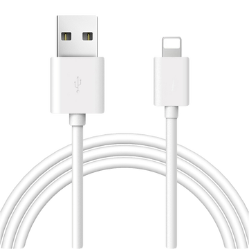 奥多金 高速充电数据线 适用于苹果iPhone5/6s/7/8plus/Xs/11/12ProMax 1米【2条装】