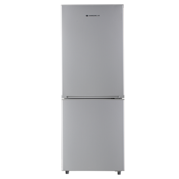上菱 (SHANGLING) 183升 双门小型电冰箱 低音节能 持久保鲜 冷冻冷藏家用两门冰箱 BCD-183D（闪白银）