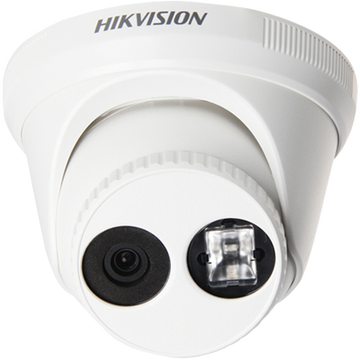 海康威视（HIKVISION）监控半球摄像头 红外高清网络半球搭配监控设备套装带POE 400万星光DS-2CD3346WD-I 4MM镜头