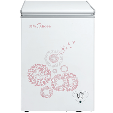 【品牌】美的(Midea)冰柜 96升小冷柜冷藏柜 家用小型冷冻柜BD/BC-96KM(E）