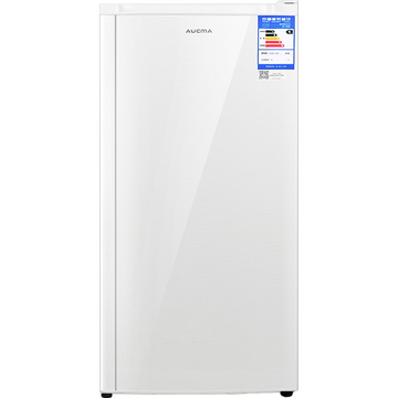 澳柯玛（AUCMA）138升一级能效侧开门立式冰柜 全冷冻家用商用欧式母乳柜小冷柜