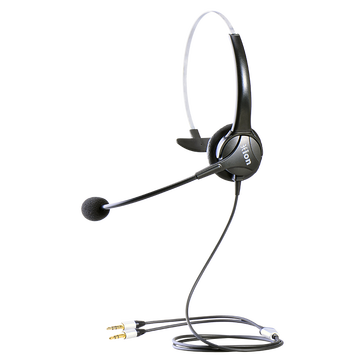 北恩（HION）FOR600 话务员电话机耳机（适用于话务员/客服/呼叫X） 电脑双插头（B5）