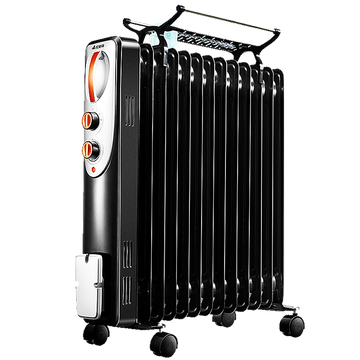 艾美特（AIRMATE） 电热油汀宽片13片取暖器电暖气整屋取暖电暖器HU1313-W