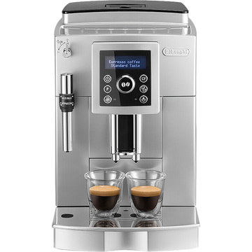 德龙（Delonghi） 全自动咖啡机 家用 办公室 美式/意式浓缩咖啡 奶泡机 豆粉两用联保 ECAM23.420.SW( 送豪礼)