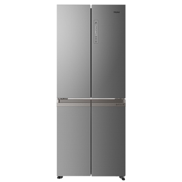 海尔冰箱十字门对开门四门40 6升风冷无霜双变频三档变温电冰箱超薄双开门 双对开门