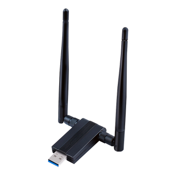 缔造者 1200M免驱版 USB无线网卡 台式机笔记本通用 无线wifi接收器发射器外置千兆双频网卡 AC1200双频无线网卡