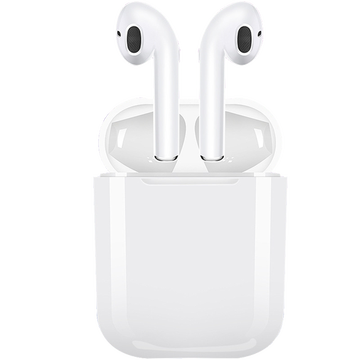 奥多金 真无线TWS蓝牙耳机 双耳半入耳重低音 适用于苹果三星oppo小米vivo华为等蓝牙通用耳机 白色