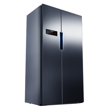 西门子（SIEMENS）冰箱双开门家用家电变频风冷无霜对开门两门610升电冰箱KA92NV66TI 高配拉丝