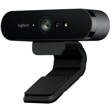 罗技（Logitech）C1000e 4K超高清商务网络摄像头 广角视频电脑笔记本摄像头 内置麦克风 黑色