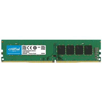 Crucial英睿达美光内存DDR4 8G/16G 2666/3000/3200台式机电脑内存条 DDR4 2666 8G 台式机内存条