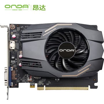 昂达（ONDA）GT1030典范2GD5-V 1468MHz/6000MHz 2G/64bit GDDR5 PCI-E 3.0显卡