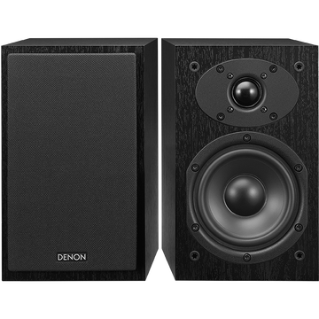 天龙（DENON）SC-M41 音响 音箱 高保真 Hi-Fi 发烧级 书架箱   黑色