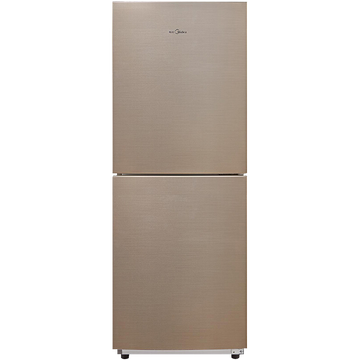 美的(Midea)166升 双开门冰箱家用小型节能双门冰箱风冷无霜控温母婴电冰箱冷藏冷冻节能小冰箱 BCD-166WM