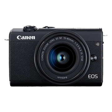 Canon佳能EOＸ200套机(15-45mm)入门级vlog微单相机 黑色 15-45 16G卡套餐