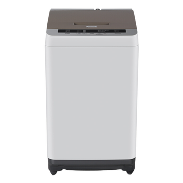 松下(Panasonic)洗衣机全自动波轮 8公斤大容量 家用租房 节能省水下排水 人工智能 桶洗净 XQB80-T8EKS 灰色